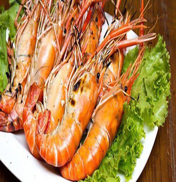 กุ้งเผา